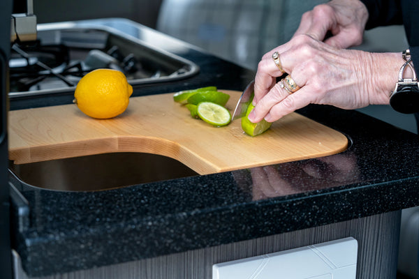 Airstream Custom Sink Cutting Boards for Atlas
