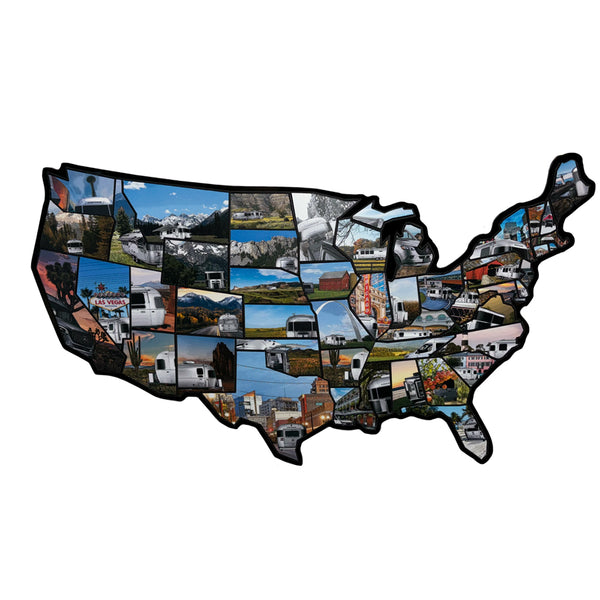 Airstream USA Adventure Map