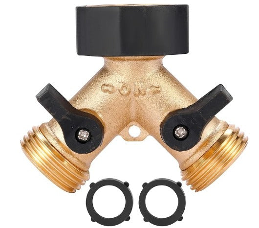 Heavy Duty Hose Splitter Y Connector