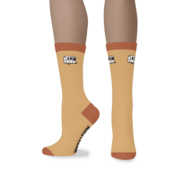 Airstream Travel Trailer Athletic Socks