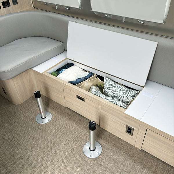 Airstream x Steele Canvas 30' Globetrotter Lounge Storage Bins