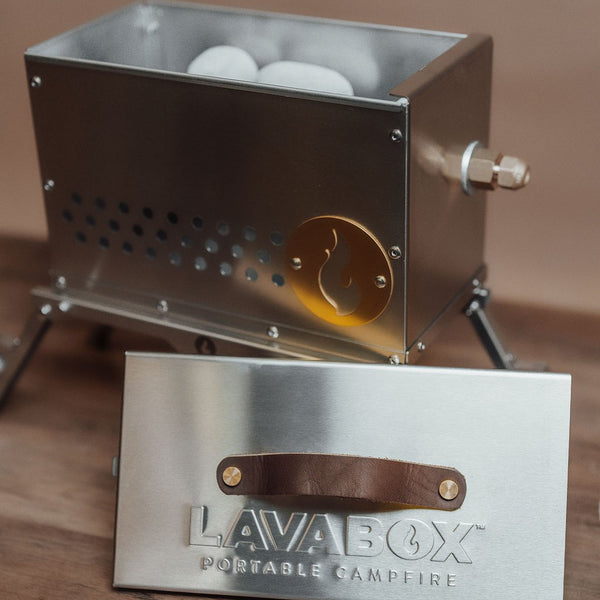 Hekla Portable Propane Campfire by Lavabox