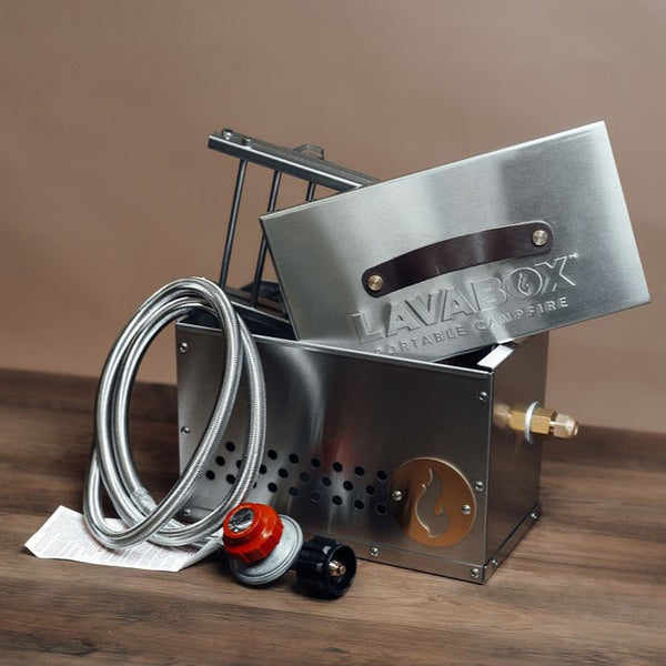 Hekla Portable Propane Campfire by Lavabox