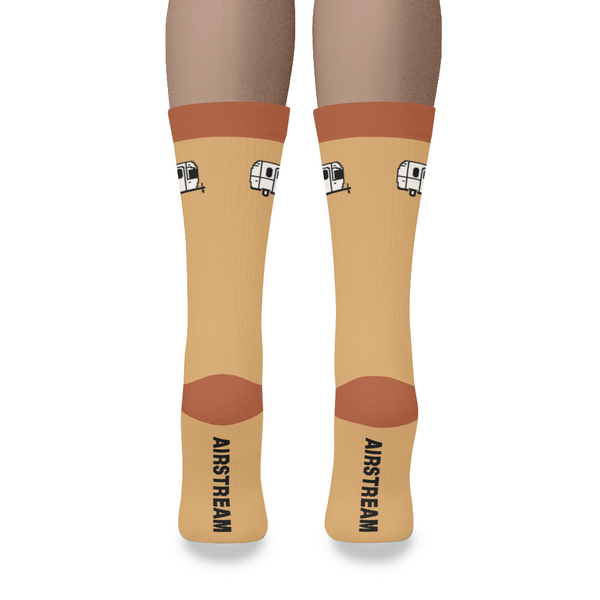 Airstream Travel Trailer Athletic Socks