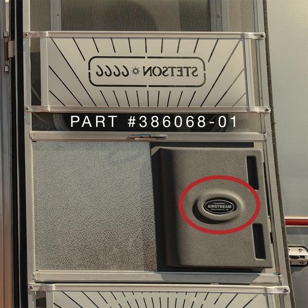 Airstream 3" Medallion Logo for Main Door | Part # 386068-01