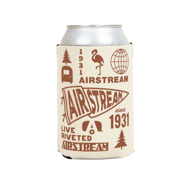 Airstream Rally Pennant Can Cooler