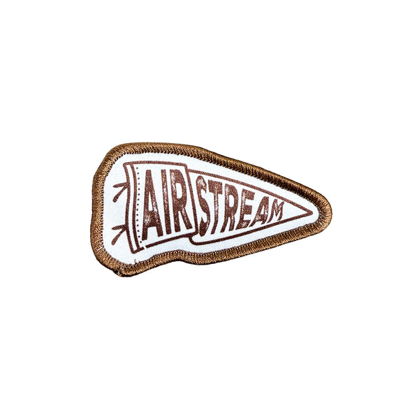 Airstream Rally Pennant Heat Applied Printed Patch