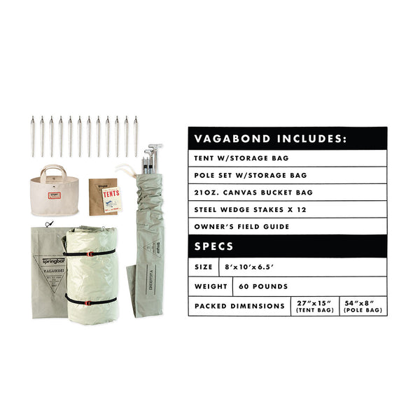 springbar vagabond whats included square