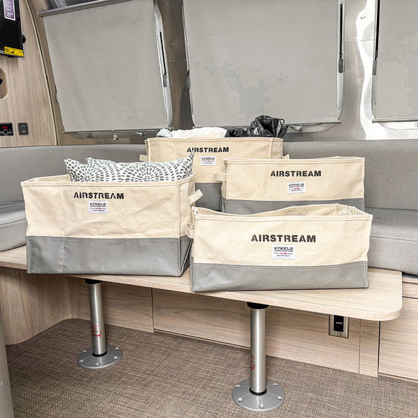 Airstream x Steele Canvas Custom Storage Bins