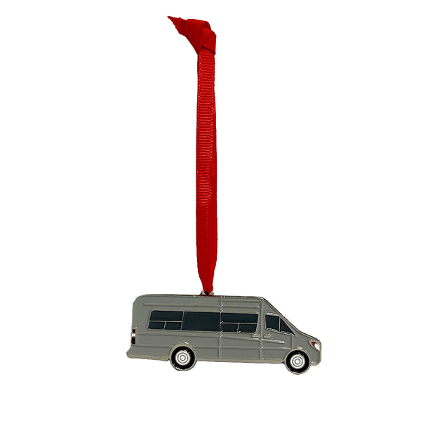 Touring Coach Flat Ornament