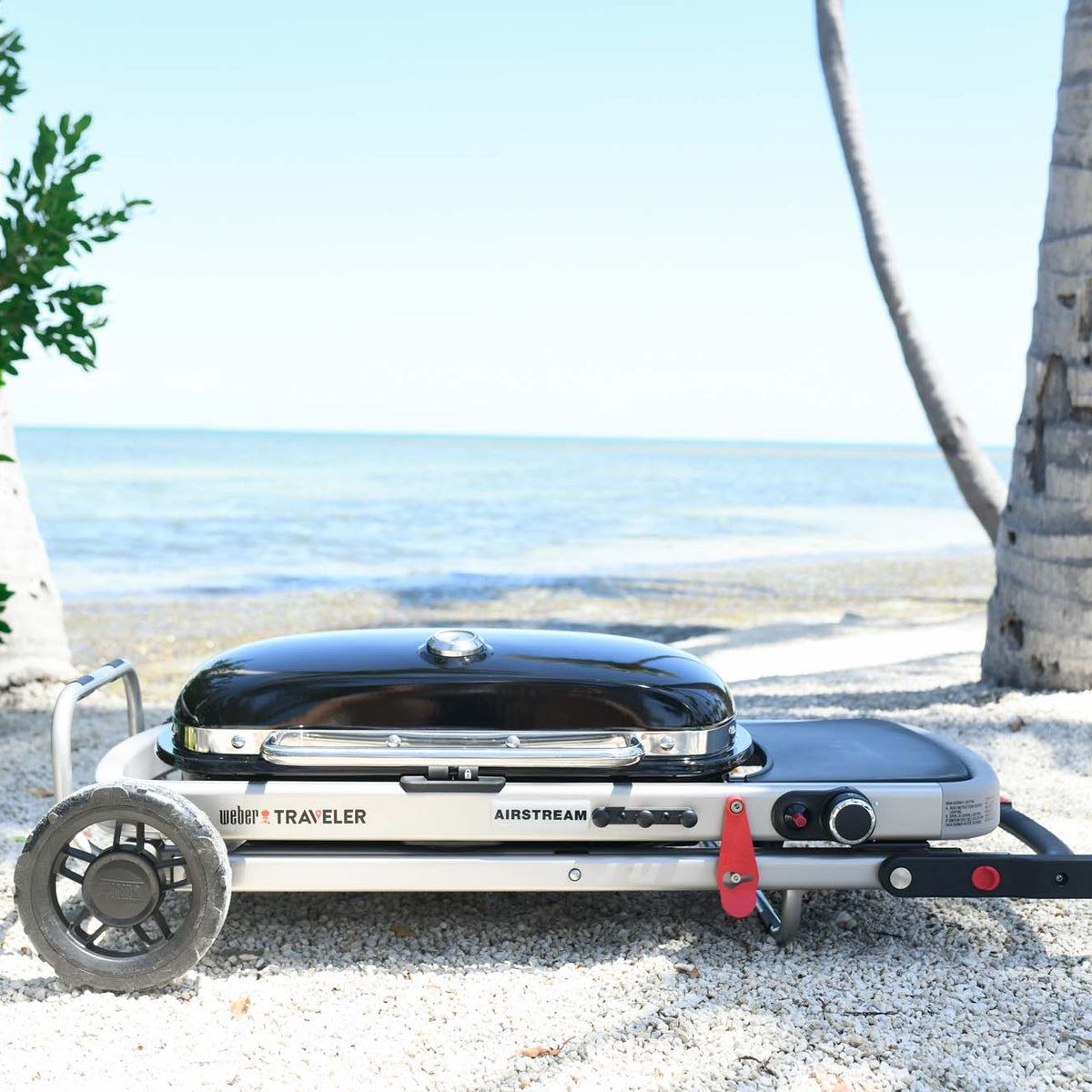 The Airstream Weber Traveler® Portable Gas Grill – Airstream Supply Company