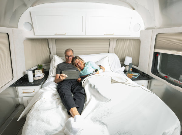Airstream Custom Bedding Lifestyle
