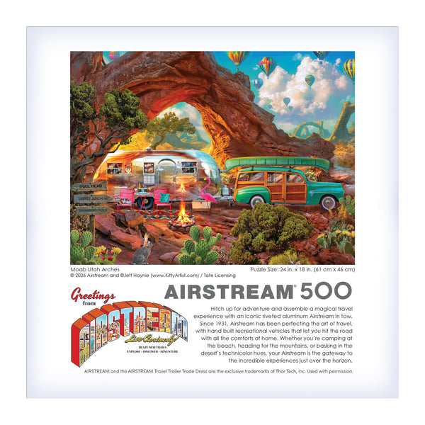 Airstream x Cra-z-art 500 Piece Puzzles