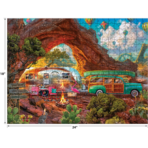 Airstream x Cra-z-art 500 Piece Puzzles