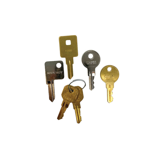 Airstream Replacement Key Bundle: 2002-2008 Travel Trailers
