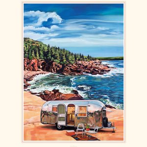 Airstream Print by Care Camps