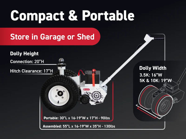 Force 10K Electric Trailer Dolly for Airstreams
