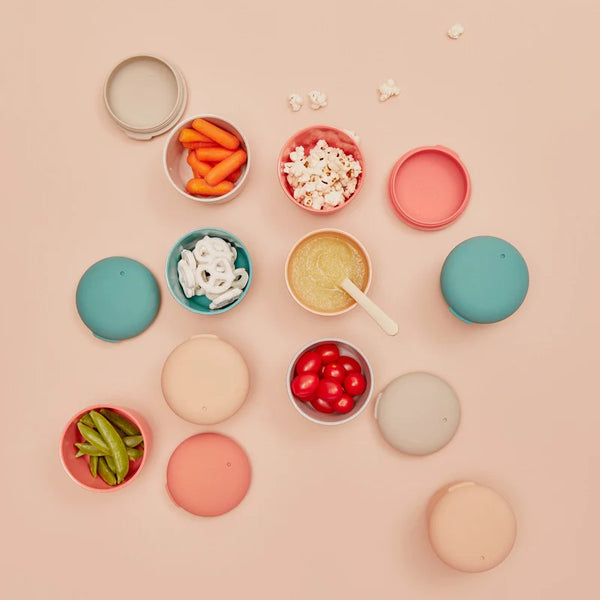 Bamboo Store & Go Food Containers Set of 2 by Ekobo