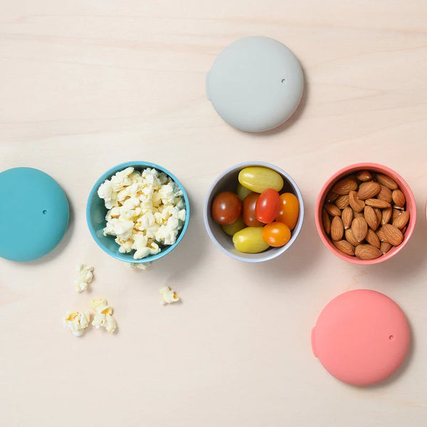 Bamboo Store & Go Food Containers Set of 2 by Ekobo