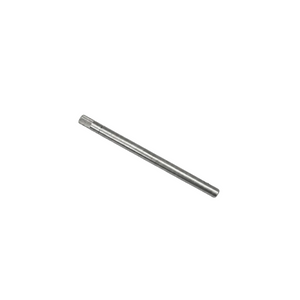 Metal rod on a white background