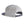 Gray mesh cap with blue brim on a light gray background