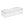 A clear plastic storage bin with a slatted lid, shown on a plain white background.