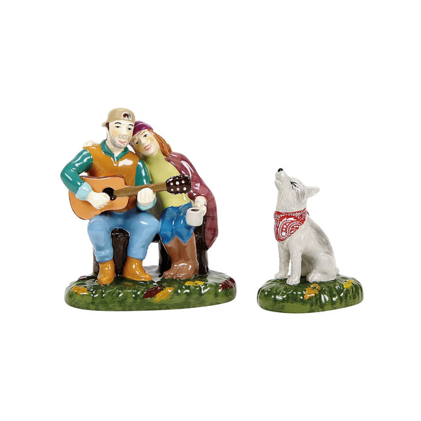 Fireside Serenade Collectible Set of 2