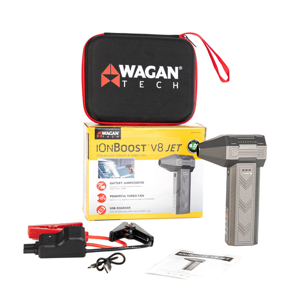 iOnBoost™ V8 Jet Blower/Jump Starter by Wagan Tech
