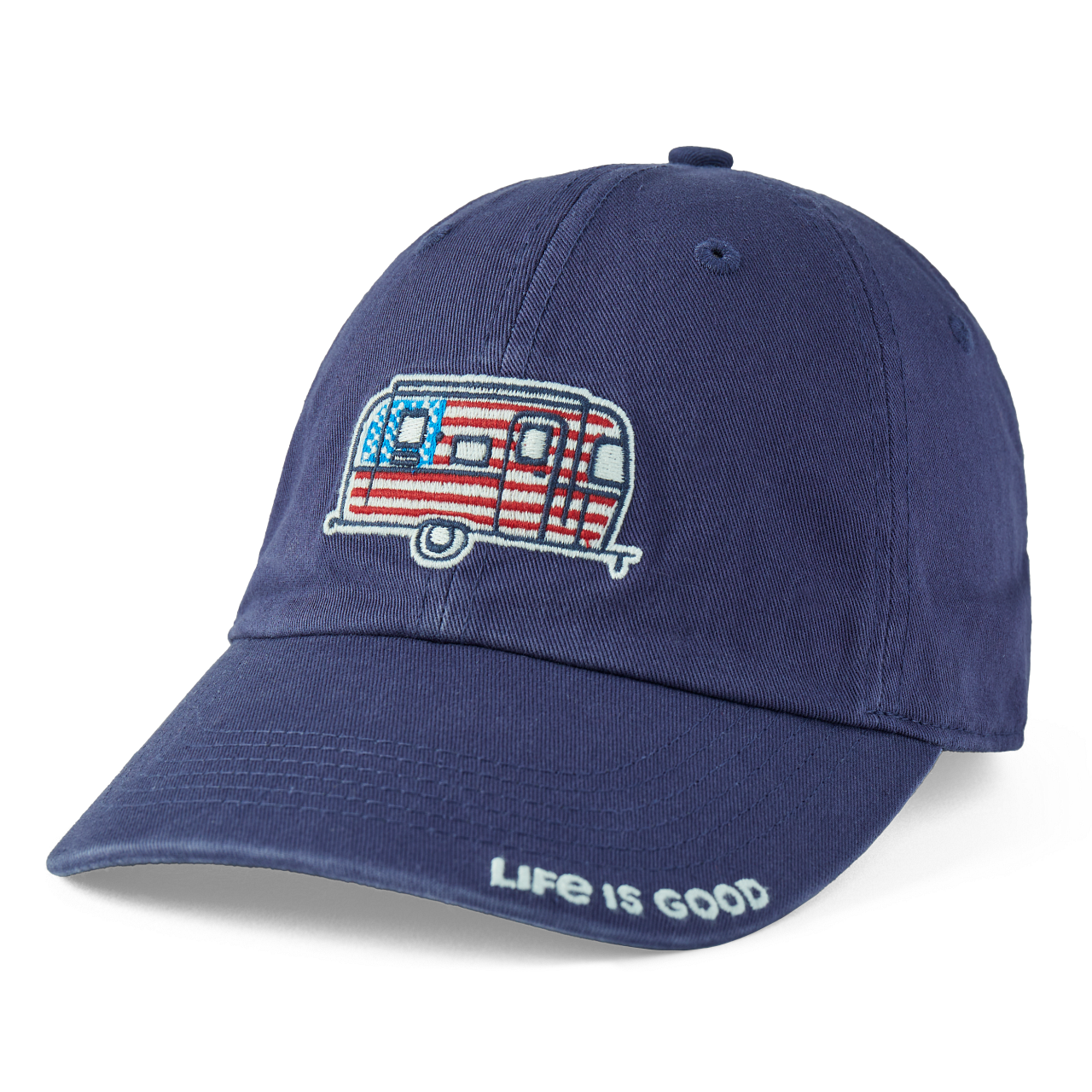 Life Is Good Land of The Free Camper Chill Cap