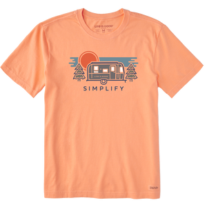Airstream Simplify Camper Men's Crew Neck T-Shirt by Life is Good®