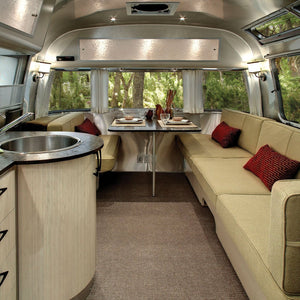 Airstream Solid Custom Curtains for International Serenity Trailers