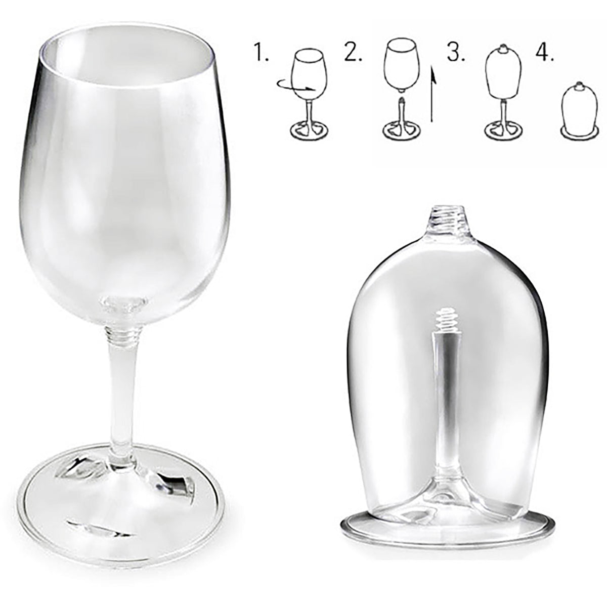 Wine Glass with Built-in Straw - GEEKYGET