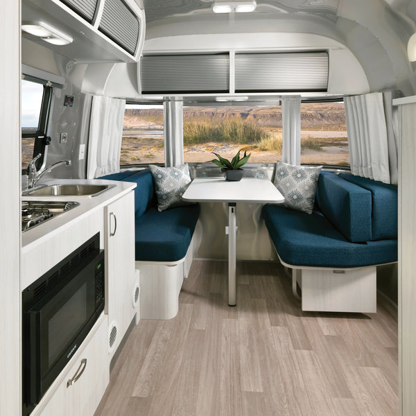 Airstream Solid Custom Curtains for Bambi Travel Trailers