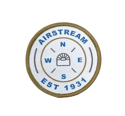 Airstream 1931 Compass Logo Woven Patch