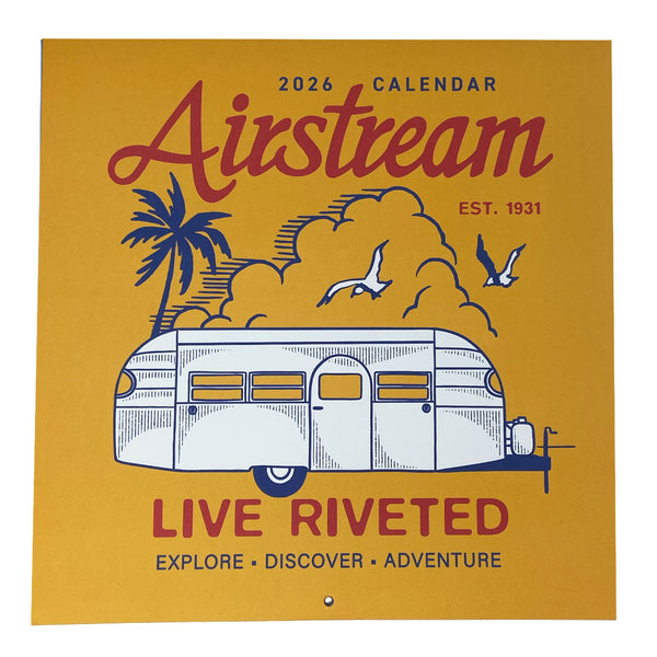 Airstream 2026 Wall Calendar