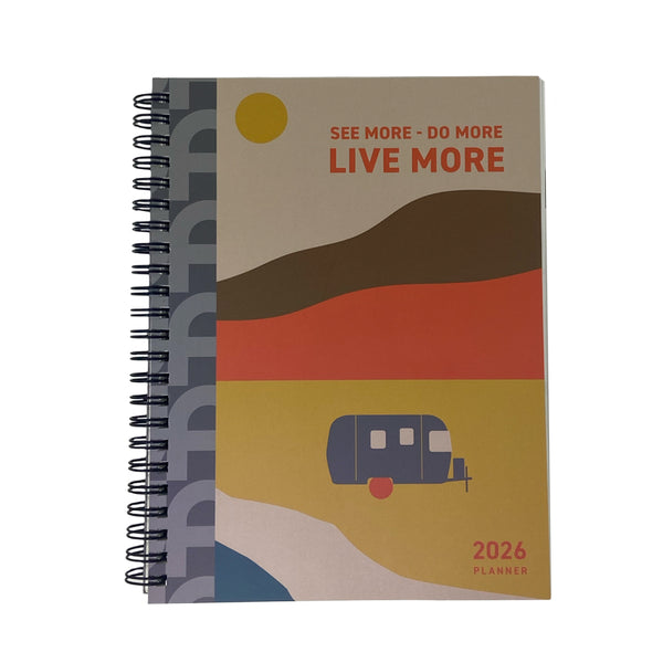 Airstream 2026 Weekly Monthly Calendar