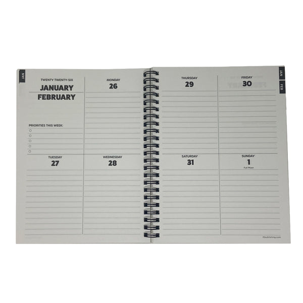 Airstream 2026 Weekly Monthly Calendar