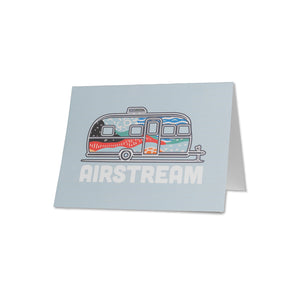 Airstream Trailer 5pc Blank Card Set