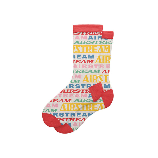 Airstream Dreamer Multi Logo Crew Socks