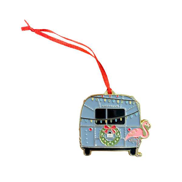 Airstream Festive Trailer Holiday Ornament