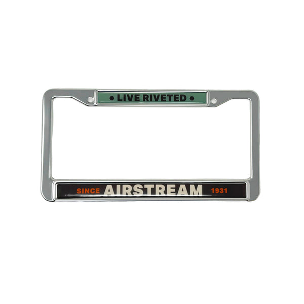 Airstream Live Riveted 1931 License Plate Frame