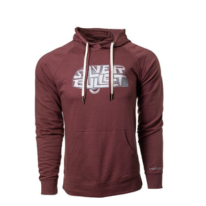 Airstream Silver Bullet Trailer Text Unisex Hoodie