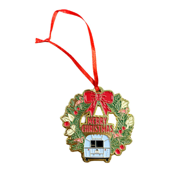 Airstream Wreath Ornament