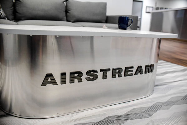 Airstream Aluminum Coffee Table