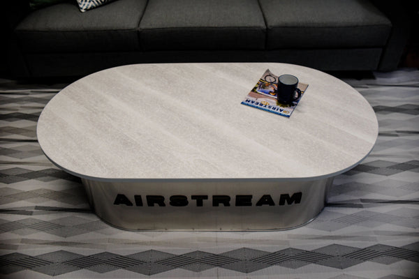 Airstream Aluminum Coffee Table