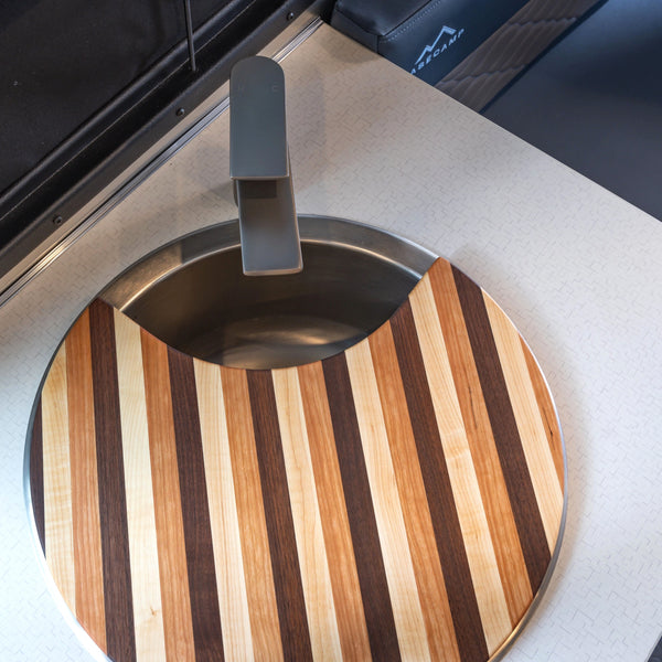Wood Sink Cutting Boards for Basecamp