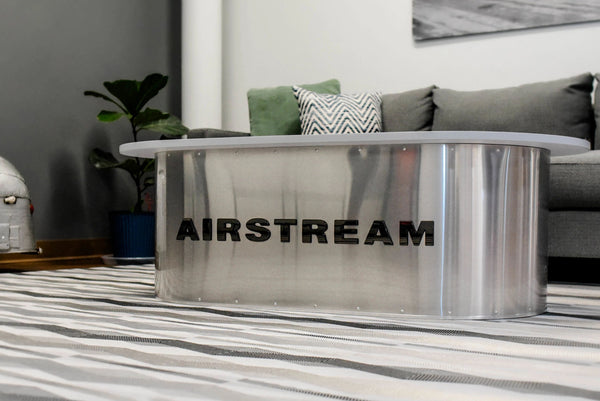 Airstream Aluminum Coffee Table