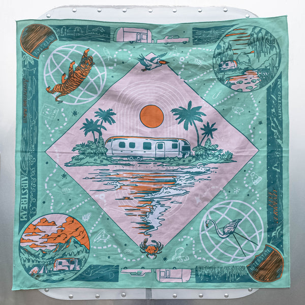 Airstream "Live Curiously" Bandana by Bandits