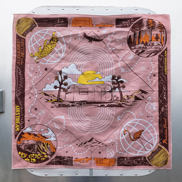 Airstream "Venture with Curiosity" Bandana by Bandits