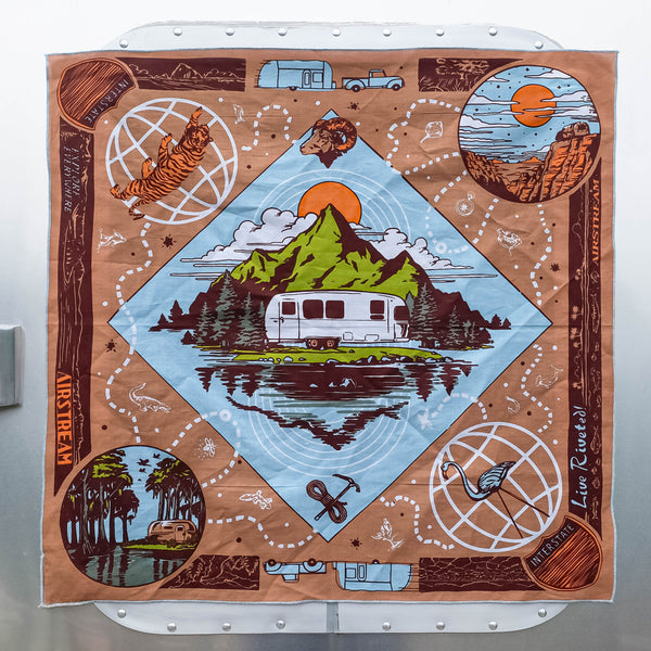 Airstream "Explore Everywhere" Bandana by Bandits